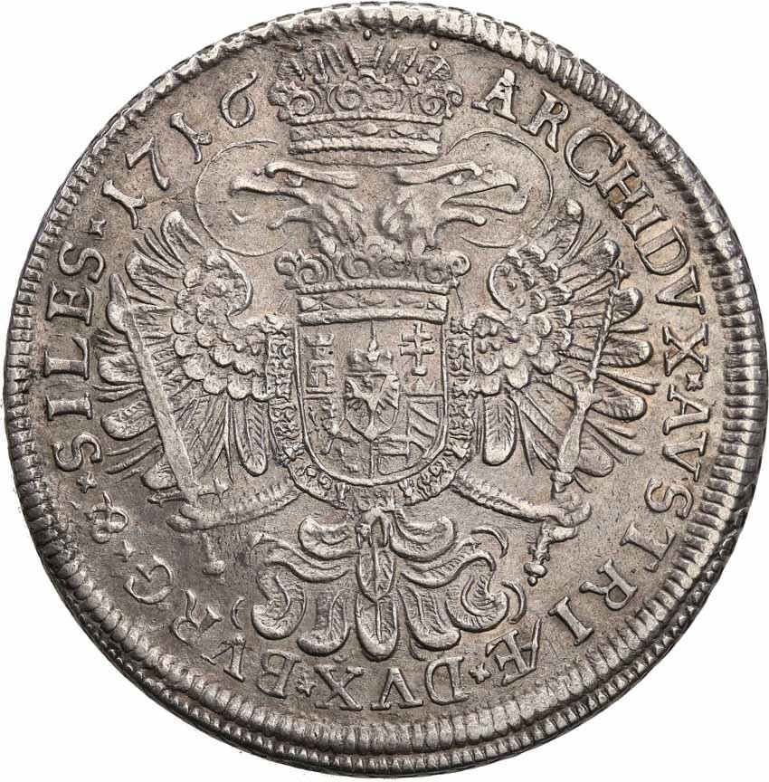 Śląsk. Talar 1716 Wrocław. Karol VI (1711-1740)